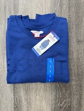 ESPRIT Women's Sweatshirt Large - Blue - Costco New With Tags - Size L Retro picture