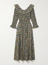 NWT Dôen Women’s Rosenda Dress. Color: Floral Print. Size: Medium picture