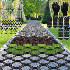 Gravel Grid 120Ft X 4Ft, 2'' Depth Geogrid Ground Grid for Gravel Driveway picture