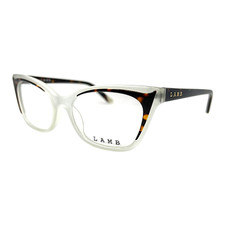 L.A.M.B - LA001 CRY 50/16/130 - CRYSTAL TORT - NEW Authentic WOMEN EYEGLASSES picture