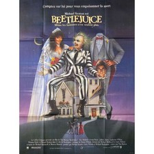 BEETLEJUICE Original Movie Poster  - 47x63 in. - 1988 - Michael Keaton, Tim Burt picture
