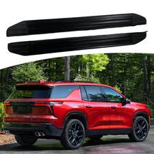 2PCS Side Steps Running Boards Fits For Chevrolet Traverse 2024+ All Black step picture