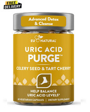 Eu Natural Purge Uric Acid Flush - Eat & Drink What You Want - Uric Acid Support picture