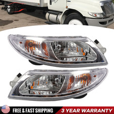 LH RH Headlight Pair For 2002-19 International 4100 4200 4300 4400 8500 8600 picture