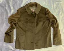 Vintage 50s Women’s Cropped Blazer Green ILGWU Size Small Matching Top Tailor Ko picture