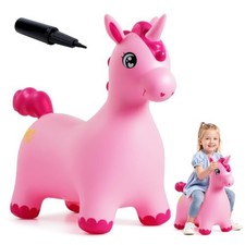 EVERICH TOY Unicorn Bouncy Animal Hopper for Toddlers 18M+, Ride on Horse picture