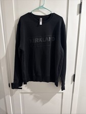 Kirkland Costco Wholesale Unisex Logo Crewneck Sweatshirt Mens L Ladies XL picture
