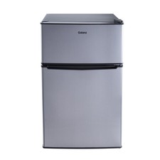 Galanz GLR31TS1E02 3.1 Cu ft Two Door Mini Fridge with Freezer, Stainless, Estar picture