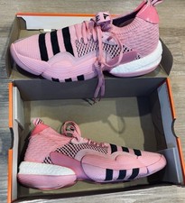 Size 10.5 adidas Trey young 2 supervillain preowned very good sneakers shoes picture