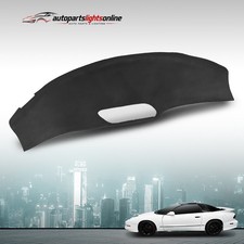 For 1993 1994 1995 1996 Pontiac Firebird Black Dashboard Dash Cover Black TPE picture