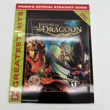 The Legend of Dragoon Prima's Official Strategy Guide PS1 Dimension Publishing  picture