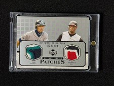 2002 Upper Deck Ultimate Collection #/100 GU Patch Ken Griffey Jr. Ichiro Suzuki picture
