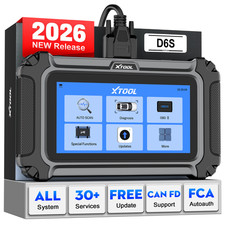 2026 XTOOL D6S Auto Car Diagnostic Tool Full System OBD2 Scanner Code Reader FCA picture