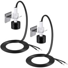 SS3 Float Switch L-Shape with 3/4 Inch Adapter & 6FT Wire for HVAC Drain Pan picture