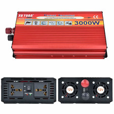 3000W Power Inverters for Vehicles - DC 12v to 110v AC Car Inverter Converter picture
