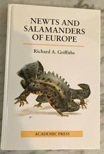 REDUCED RARE Herpetology BOOK NEWTS & SALAMANDERS OF EUROPE Griffiths + BONUS picture