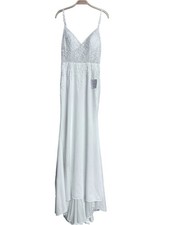 New Lulu's Bridal Infinite Adoration Ivory Beaded Embroidered Lace Wedding Dress picture