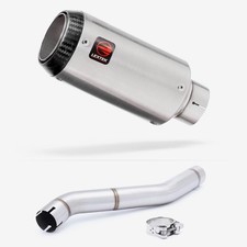 Lextek Stainless Steel Slip-on 150mm Exhaust for Honda CBR600 F 87-90 picture