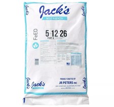 8lb Jacks Hydroponic Fertilizer Nutrient 5-12-26 (Repack) picture