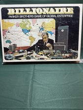 Vintage 1973 Parker Brothers BILLIONAIRE Board Game  - 100% Complete picture
