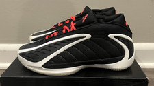 Adidas Anthony Edwards AE 2 Core Black Lucid Red JS3508 Men’s Sneakers JS3508 picture