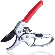 MEPEREZ Premium German-style Pruning Shears, Arthritis Weak Hand 8