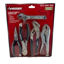 Husky 5 Piece Pliers & Wrench Set picture