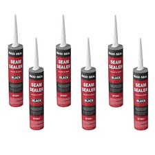 Maxi-Seal Black Polyurethane Seam Sealer (6-Pack, 10.5oz Tube) picture