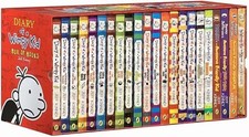 A Library of a Wimppy Kid 1-23 Books Complete Box Set Paperback picture