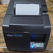 Star Micronics TSP100 TSP143IIIBI Thermal Bluetooth Printer Windows 3.13in picture