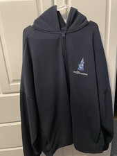 Walt Disney World Fantasia Fleece Full Zip Hoodie Size XXL Brand New No tags picture