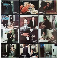 L'ARGENT Original Lobby Cards x12 - 9x12 in. - 1983 - Robert Bresson, Christian picture