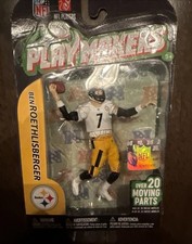 2012 McFarlane Toys NFL Playmakers Ben Roethlisberger Steelers 4” Figure =SEALED picture