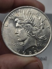 1922 P BU GEM PEACE SILVER DOLLAR UNC MS  ☆ 1442 ☆ High Grade picture