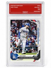 PRESALE 2026 MLB Topps NOW #769 Andy Pages CREST GEM MINT 10 picture