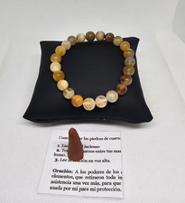 PULSERA CUARZO CITRINO / CITRINE DINERO BUENA SUERTE EN EL NEGOCIO Y TRABAJO picture