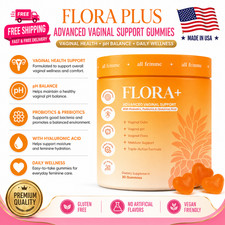 Flora Plus Gummies, Advanced Vaginal Support, Vaginal Health Gummies, Ph Balance picture