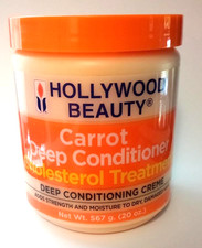Hollywood Beauty Carrot Deep Conditioning Cholesterol Treatment 20oz NEW picture