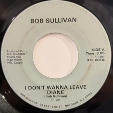 Bob Sullivan - I Don't Wanna Leave Diane • Rock 7