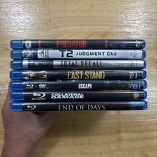 Arnold Schwarzenegger 7 Movie Blu-ray Bundle Lot - No Digital Copies picture