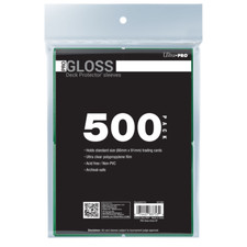 Ultra PRO Gloss Standard Deck Sleeves Protector High Clarity Organizer 500 Ct picture