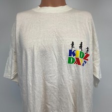 Kidz Day 1993 Single Stitch T Shirt Great Entertainment Vtg 90s Made In USA XL  picture