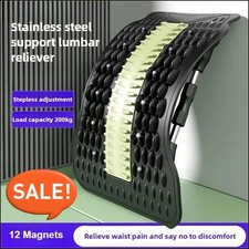 Multi-Level Back Stretcher Lumbar Support Device Lower Back Pain Relief Massager picture