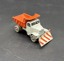 Vintage Original Matchbox Lesney Scammell Snow Plough No. 16 Grey Wheels picture