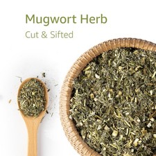 Mugwort Herb – Loose Leaf Artemisia Vulgaris – Cut Sifted Bulk – Herbal Tea picture