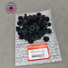 OEM 50x Fender Liner Retainer Fastener Clips 91512-SX0-003 For Honda USA picture