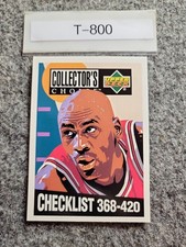 1994-95 Upper Deck Collector's Choice - Checklist Michael Jordan #420 picture