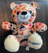 2026 New Dollywood Bear Ride Print Plush Plushie Unique Print Location NWT picture