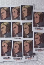 Attack on Titan Erwin Princess Cafe Cheki Style Cards 11 Piece Lot picture