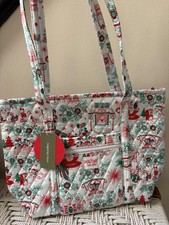 Vera Bradley Disney Hallmark Holiday Ever After Small Original Vera Tote Bag NWT picture